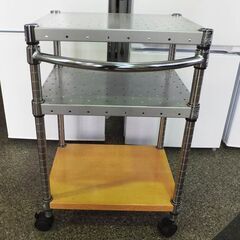 ◇【ERECTA/ホームエレクター】キャスター付き 4段メタルラック