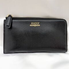 【GUCCI】573116 Ｌ字ファスナーロングウォレット☆ＡＢ...