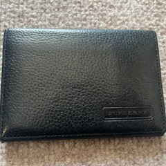 Burberry　名刺入れ　黒