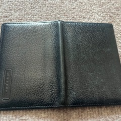 Burberry　名刺入れ　黒の画像