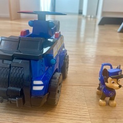 パウパトロール　チェイス　乗り物おもちゃの画像