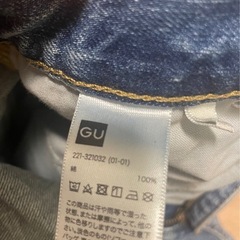 GU  デニム　　の画像