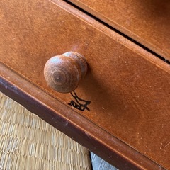 【売約済】裁縫箱（キャスター付き）の画像