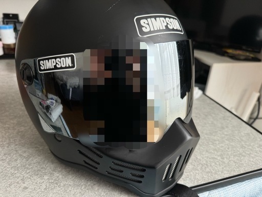 【※お値下げ】シンプソンM30 バイクヘルメット