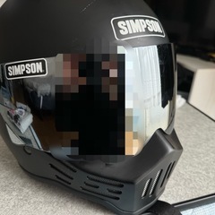 【※お値下げ】シンプソンM30 バイクヘルメット