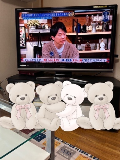 【中古】【値下げ中❣️】【決定いたしました】SHARP　AQUOS 42インチTV