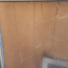 16日まで　昭和レトロ　柄ガラスの画像