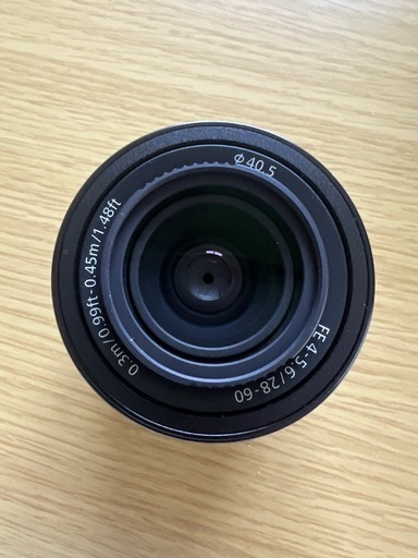 SONY E 28-60mm F4-5.6 ズームレンズ