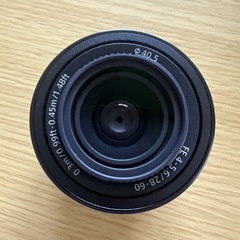 SONY E 28-60mm F4-5.6 ズームレンズの画像