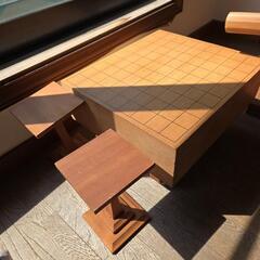 将棋盤　足つき　へそあり