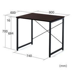 (ジM-352)家具 シンプルデスク 作業台 サンワサプライ ¥2,200(税込み)の画像