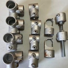 単管　取り付け用金具　12個セット　DIY