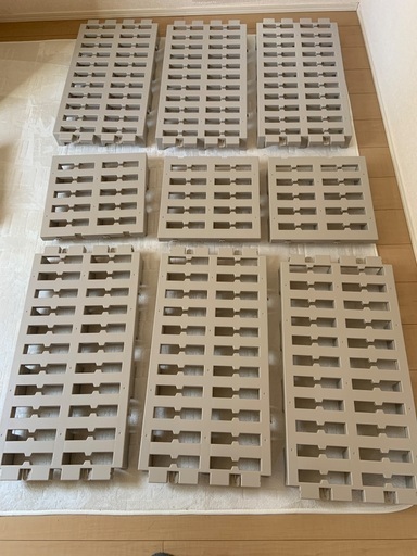 スノコベッド　プラスチック　シングル　