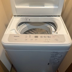2021年製の5kg洗濯機(パナソニック)