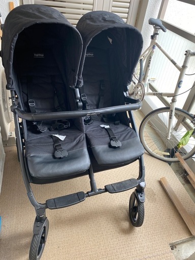 イタリア製　双子用ベビーカー