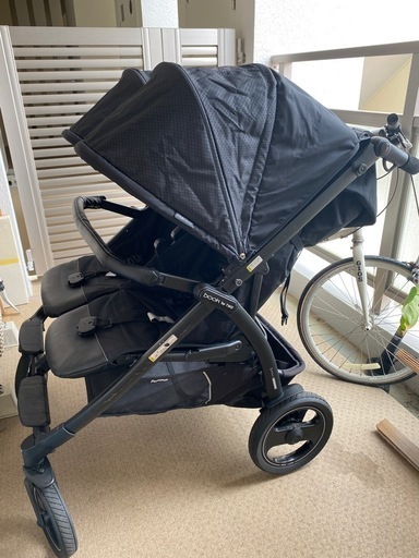 イタリア製　双子用ベビーカー