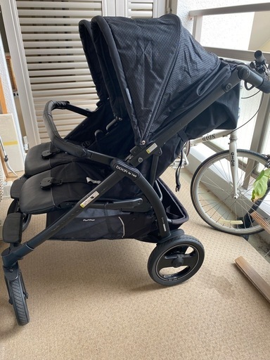 イタリア製　双子用ベビーカー