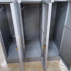 ★ジモティ割あり★ ITOKI ６人用ロッカー グレー H179×D51.5×W90 クリーニング済み OJ8358の画像