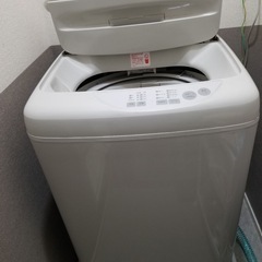 無印良品　洗濯機（中古品）3月20日まで
