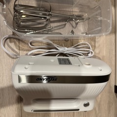 ジャンク品　電動 ハンドミキサー 泡立て器 ５段階スピード/ター...