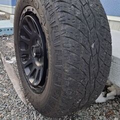 デリカD:5　デルタフォース 17インチ タイヤホイール 4Set　の画像