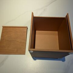 ロールペーパーケース チェリー材突板の画像