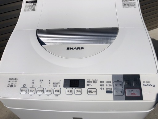 ?シャープ全自動洗濯乾燥機   ES-T5E4-KW