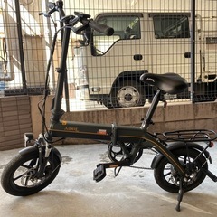 AIDDE 折りたたみ　電動アシスト自転車　 の画像