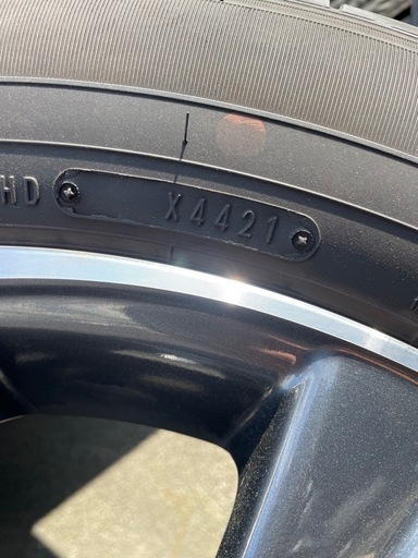 80　ハリアー 純正ホイール 225/60R18　
