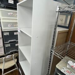 【リサイクルショップどりーむ鹿大前店】No.1075　カラーボックス　収納棚　棚　白色　便利品　処分特価の画像