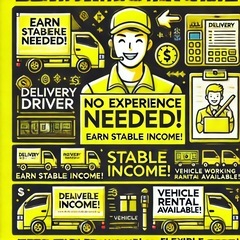 🚛【新潟県】軽貨物ドライバー緊急募集中‼️の画像