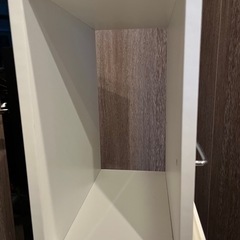 3段本棚　マガジンラック　 ホワイト　の画像