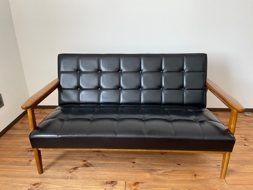 【取引中】 karimokuカリモク 60 Kチェア 2シーター 美品