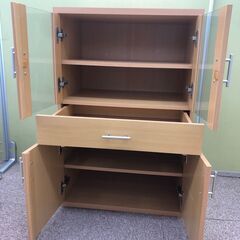 【商談中】食器棚　幅590ｘ奥行400ｘ高さ900ｍｍの画像