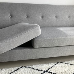 ★引き取りに来ていただける方限定　カウチソファ