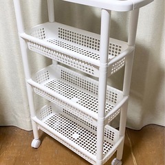 4段 隙間ラック キッチンワゴン ランドリーラック