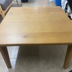 中古美品 unico コタツテーブル W700 KNOD 家具 ブランド家具