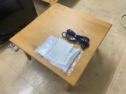 中古美品  unico  コタツテーブル W700 KNOD 家具 ブランド家具