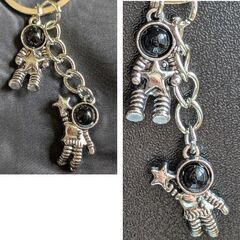 宇宙飛行士/ペアキーホルダー②（新品）の画像