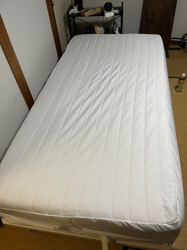 無印良品　シングルベッド　マット付き