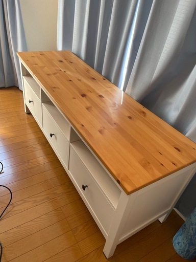 イケア　テレビ台　収納TVラック テレビ台 ローボード　HEMNES ヘムネス