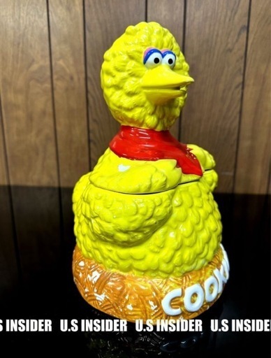 LAより入荷!!　■MUPPETS INC セサミストリート/ビックバート　クッキージャー　■岐阜より迅速発送★送料無料