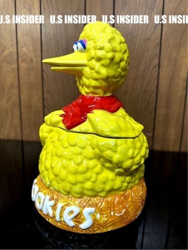 LAより入荷!!　■MUPPETS INC セサミストリート/ビックバート　クッキージャー　■岐阜より迅速発送★送料無料