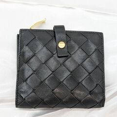【BOTTEGA VENETA】600270 イントレチャート二つ折り財布☆ＡＢ品☆質屋 ユニオン本通店 ボッテガヴェネタの画像