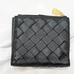 【BOTTEGA VENETA】600270 イントレチャート二つ折り財布☆ＡＢ品☆質屋 ユニオン本通店 ボッテガヴェネタの画像