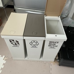 3連ゴミ箱