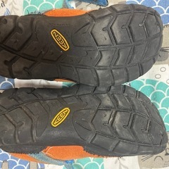 KEEN スウェード　アウトドアシューズの画像