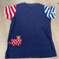 新品に近い　日本製D.B刺繍 Tシャツ100cm　の画像