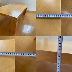 リビングテーブルの画像