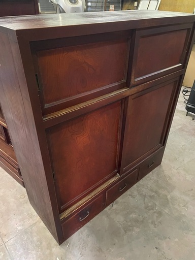 ジャングルジャングル守口店】【ジモティー割あり】ウッドキャビネット